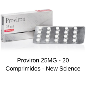 Proviron - 25MG - 20 Comprimidos - New Science